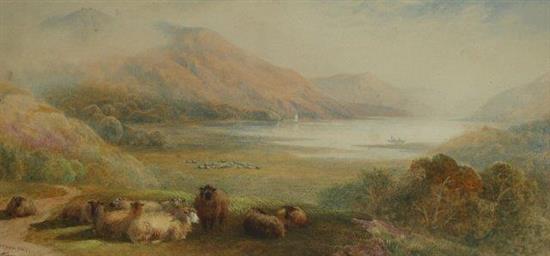 Cornelius Pearson , watercolour Thomas Wainewright , Scene in Cumberland(-)